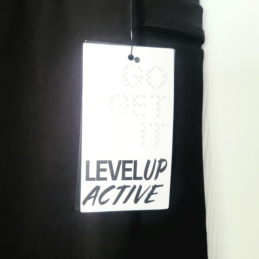 Level UP Go Fit Black Active Leggings